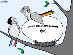 Macron-Merkel recovery fund by Rainer Hachfeld