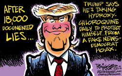 ONE MORE TRUMP LIE by Milt Priggee