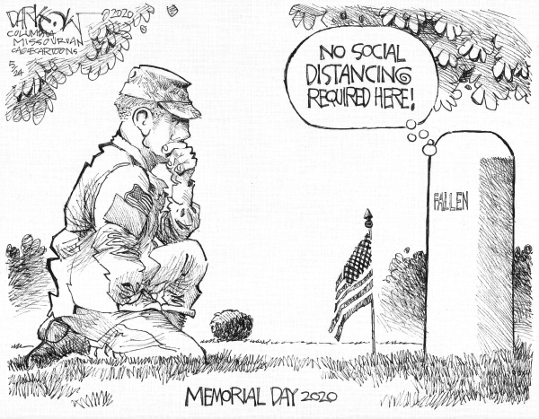 This is a particularly poignant Memorial Day weekend, coming shortly after the number of American coronavirus deaths exceeded the number of Americans who died in the Vietnam War
