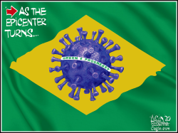 BRAZIL VIRUS by Terry Mosher