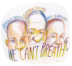 WE CAN'T BREATHE by Peter Kuper