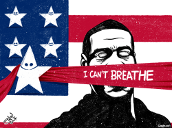 I CAN'T BREATHE by Osama Hajjaj
