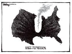 KNEE DEPRESSION by Bill Day