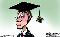 PANDEMIC GRADUATION by Milt Priggee