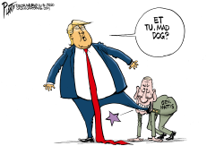 TRUMP AND MAD DOG by Bruce Plante