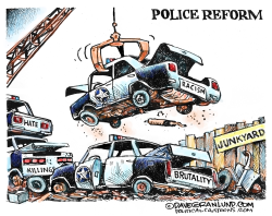 POLICE REFORM by Dave Granlund