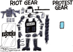 DRESSED FOR UNREST by Pat Bagley