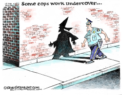 COPS UNDERCOVER by Dave Granlund