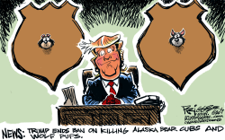 CUBS, PUPS AND KILLER by Milt Priggee