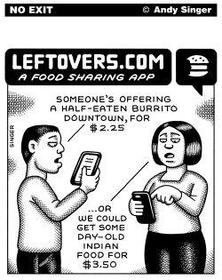 LEFTOVERS DOT COM by Andy Singer