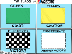 NASCAR CUTS CONFEDERATE FLAG by Kevin Siers
