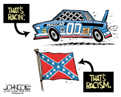 NASCAR AND THE CONFEDERATE FLAG by John Cole
