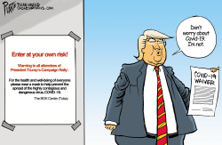 TRUMP AND RALLY WAIVER by Bruce Plante