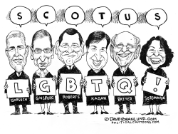 LGBTQ and SCOTUS by Dave Granlund