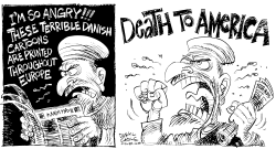 DEATH TO AMERICA by Daryl Cagle