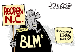 LOCAL NC  BOTTOM LINES MATTER TO GOP by John Cole