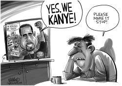 The Kanye West Wing by Dave Whamond