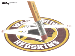 WASHINGTON REDSKINS by Bill Day