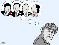 MERKEL AND THE FRUGAL FOUR by Rainer Hachfeld