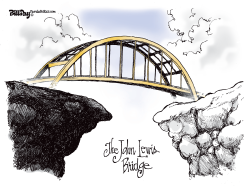THE JOHN LEWIS BRIDGE by Bill Day