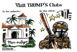 VISIT TRUMP'S CLUBS by Jimmy Margulies