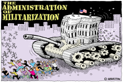ADMINISTRATION OF MILITARIZATION by Monte Wolverton