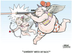 CUPID HUNTING WITH DICK CHENEY- by R.J. Matson