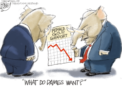 WOMEN AND GOP by Pat Bagley