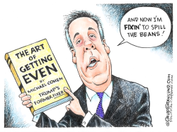 MICHAEL COHEN TELL-ALL BOOK by Dave Granlund