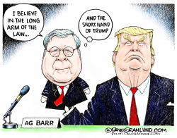 AG BARR AND HOUSE TESTIMONY by Dave Granlund