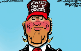 MAGA HAT by Milt Priggee