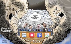 TECH GIANTS IN STORM by Paresh Nath