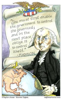 JAMES MADISON SPEAKS TO OUR TIMES by Taylor Jones