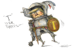 DONALD TRUMP THE PROTECTIONIST by Dale Cummings