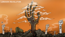 LEBANON REVOLUTION  by Emad Hajjaj