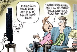 CHINA AND RUSSIA by Joe Heller