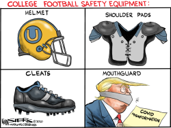 COLLEGE FOOTBALL SAFETY by Kevin Siers