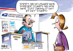 DON'T MESS WITH THE USPS by Dave Whamond