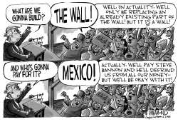 Build the wall! * by Dave Whamond