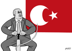 ERDOGAN ENLARGES TURKEY by Rainer Hachfeld
