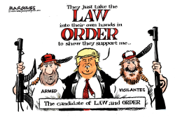 LAW AND ORDER CANDIDATE by Jimmy Margulies