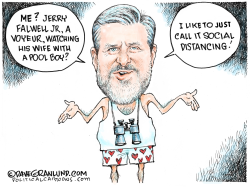 JERRY FALWELL JR SCANDAL by Dave Granlund