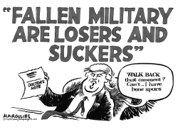 Trump Insults Fallen Military by Jimmy Margulies