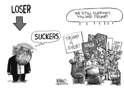 Losers and suckers by Dave Whamond