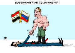 RUSSIAN SYRIAN RELATIONSHIP  by Emad Hajjaj