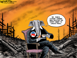 WESTERN WILDFIRES by Kevin Siers