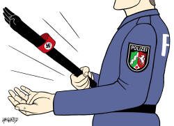 GERMAN POLICE IN NORTH RHINE-WESTPHALIA by Rainer Hachfeld