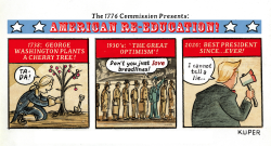 AMERICAN RE-EDUCATION by Peter Kuper