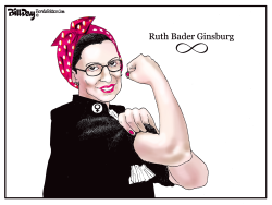 RUTH BADER GINSBURG by Bill Day