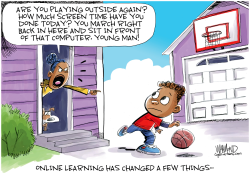 ONLINE LEARNING by Dave Whamond